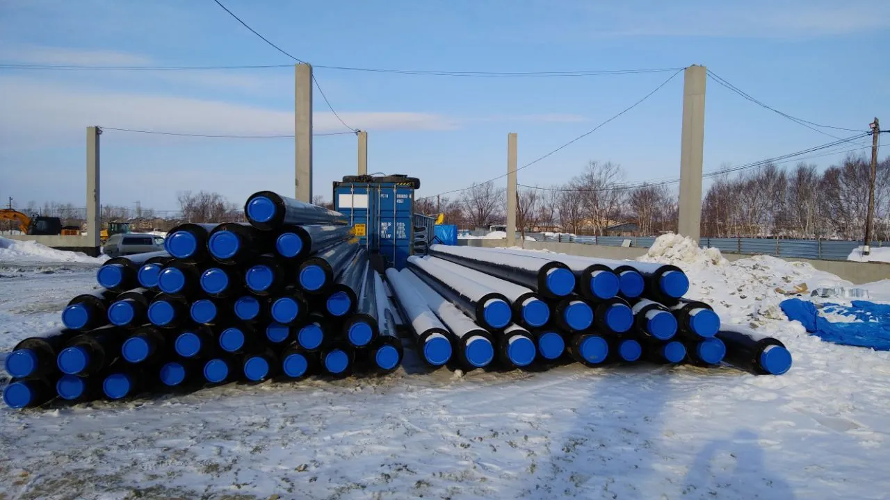 Стальные трубы в ППУ изоляции 100 мм производства «Альфа-тех» в Саранске